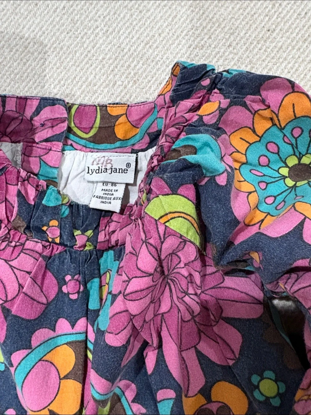 Girls Retro Vintage Bundle Size 12 month and 18 month Adorable Collection
